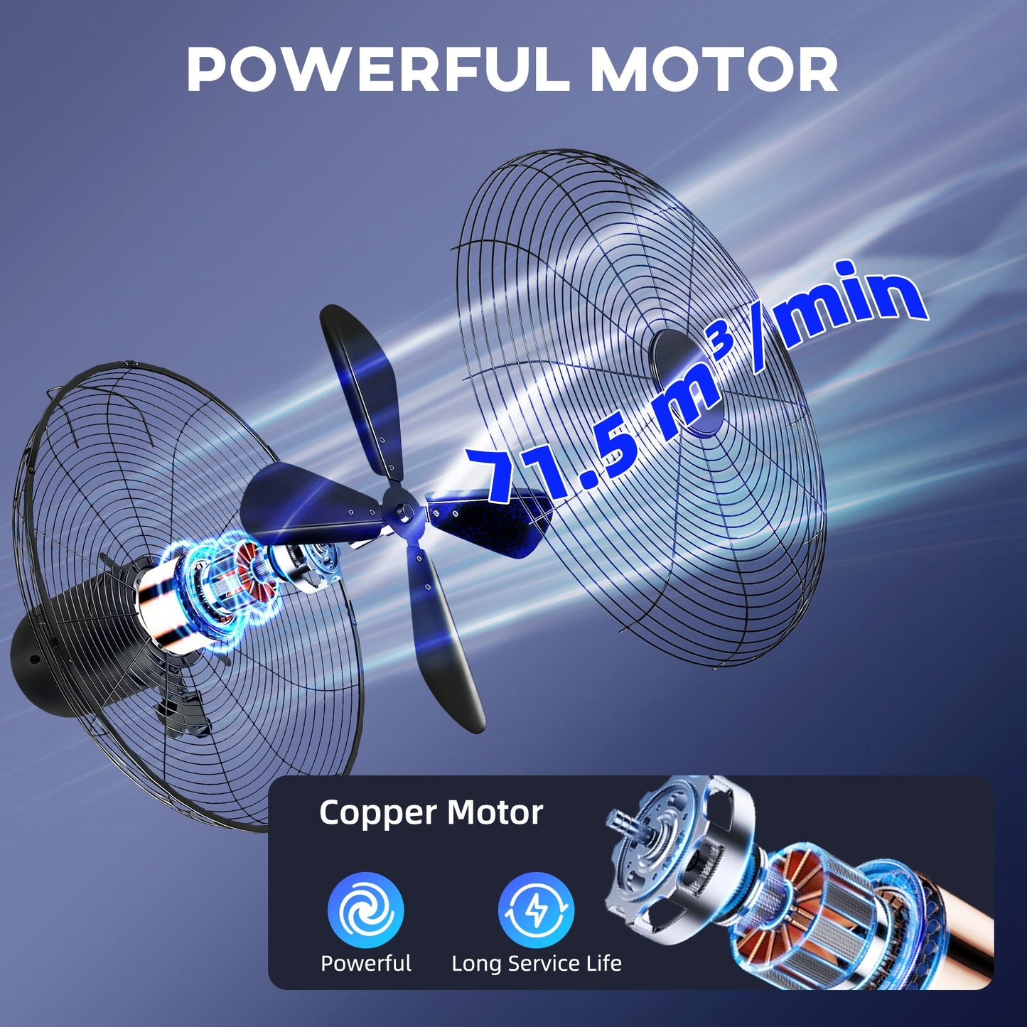 41 cm Metal Pedestal Fan, Electric Standing Floor Fan, Oscillating, Adjustable Height, 3 Speed, 7.5H Timer, Remote Control, Sleep Mode, for Home Office Bedroom, Black