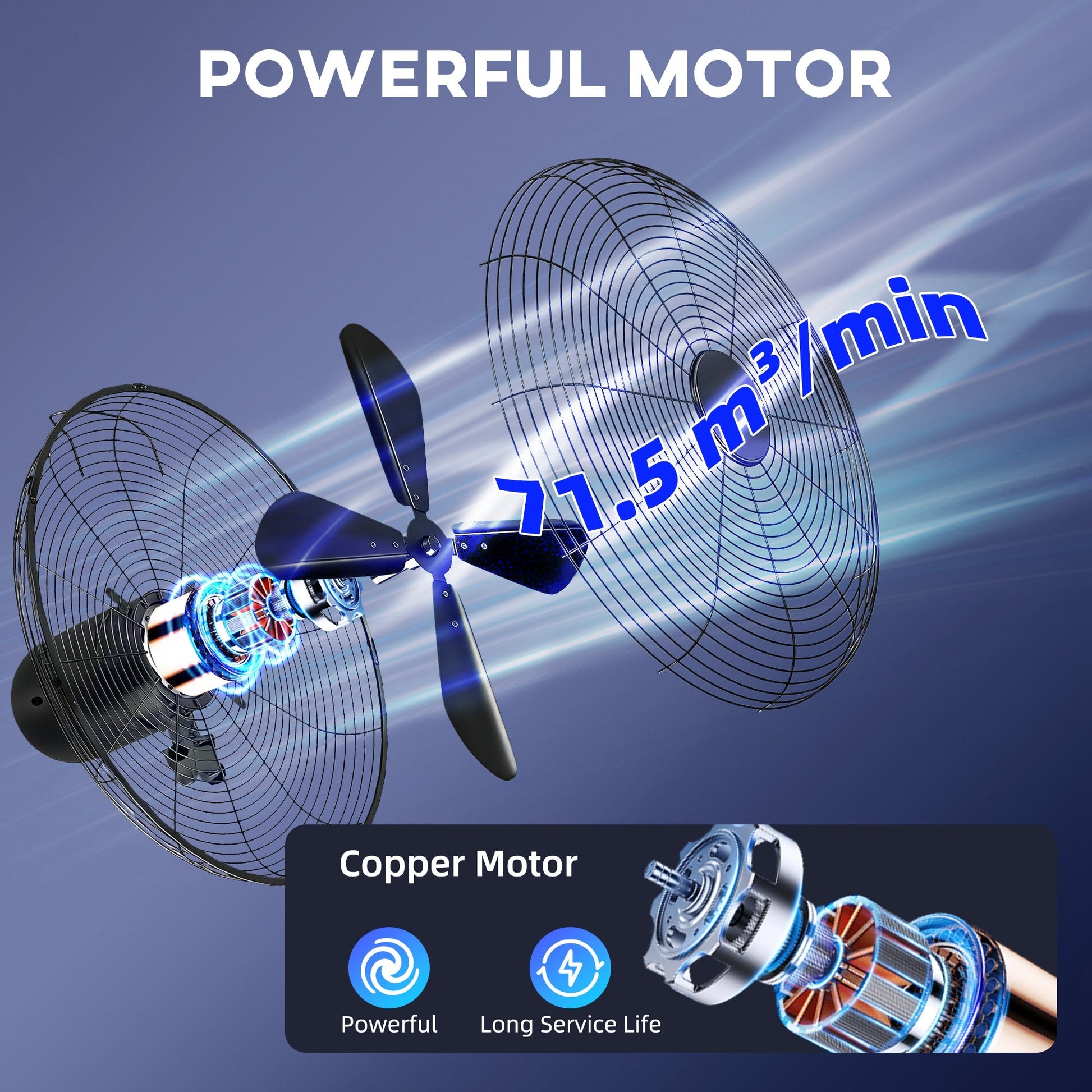 41 cm Metal Pedestal Fan, Electric Standing Floor Fan, Oscillating, Adjustable Height, 3 Speed, 7.5H Timer, Remote Control, Sleep Mode, for Home Office Bedroom, Black