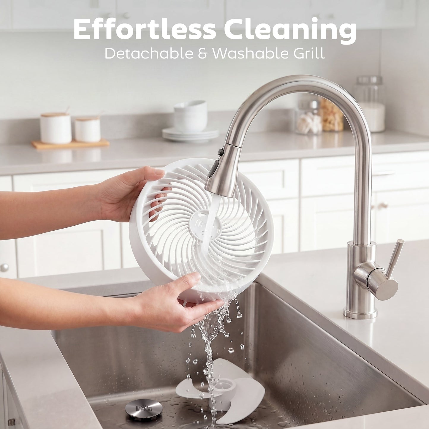 20 dB Silent Standing Fan for Bedroom, 39" Pedestal Fan with Remote, 90° Oscillating, 8 Speeds, Adjustable Height, 12H Timer, Aroma Diffuser, LED Display, White