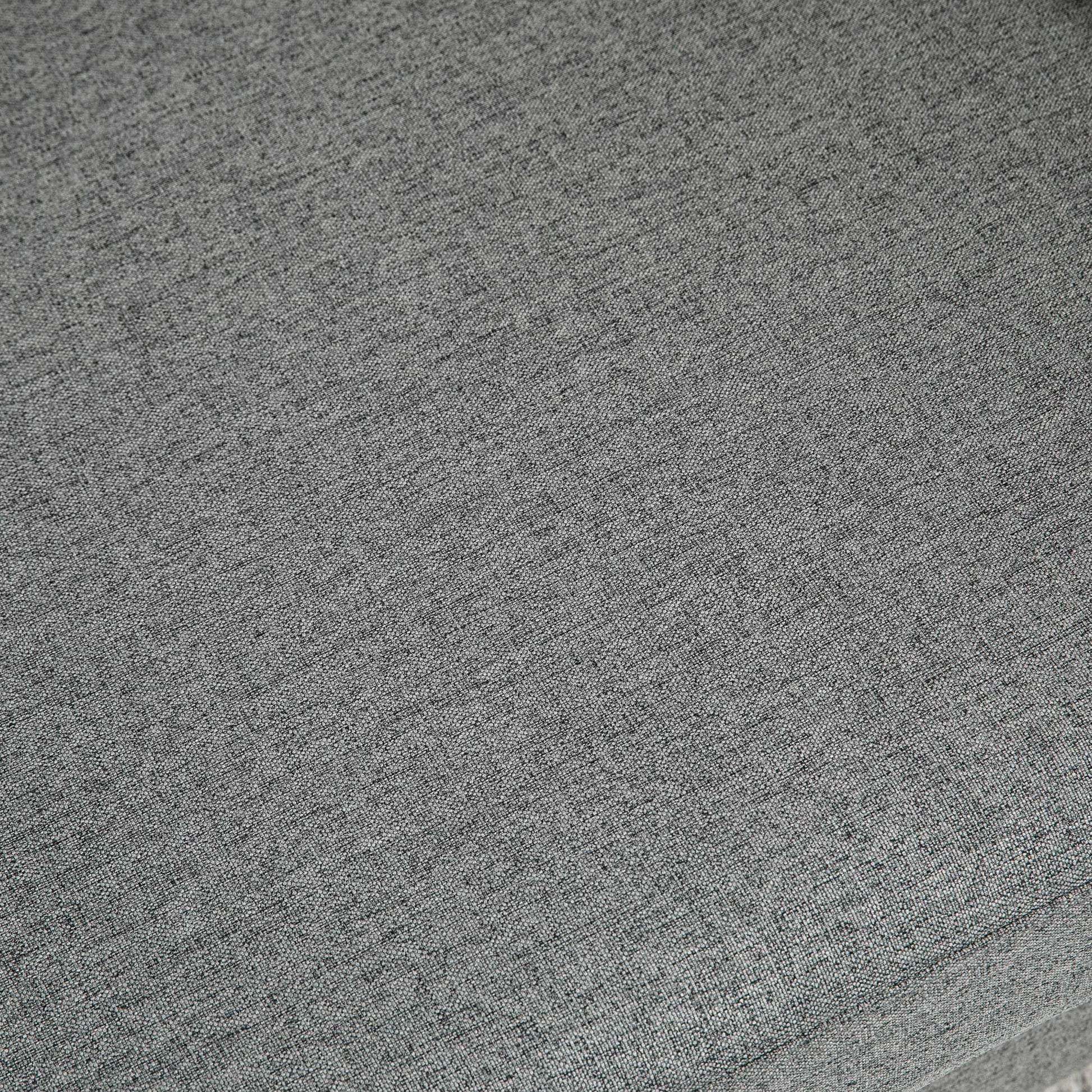 HOMCOM 2 Seater Sofa, Compact Loveseat, Fabric Couch with Wood Legs and Armrest, for Living Room and Home Office Grey