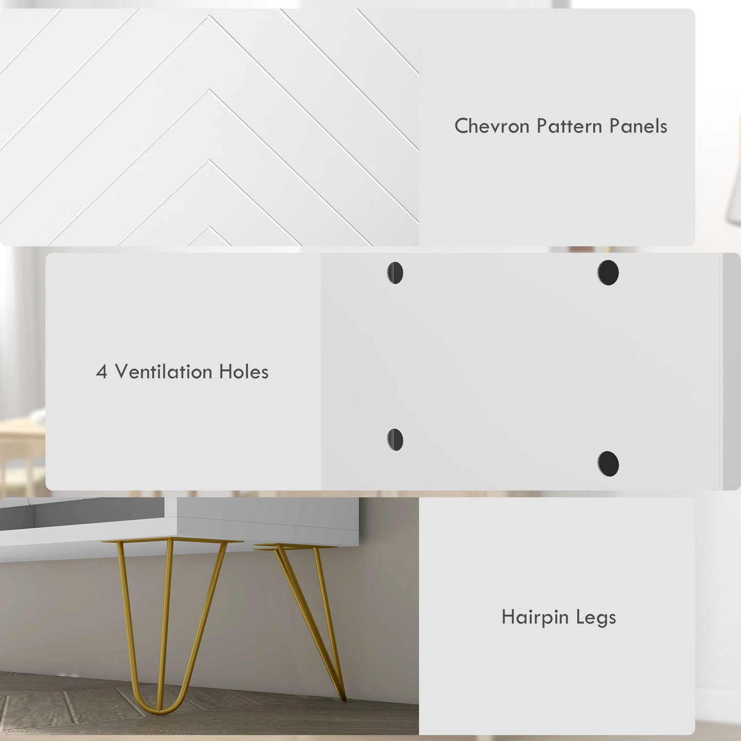HOMCOM Narrow Shoe Cabinet with 4 Flip Drawers, Slim Shoe Storage Cabinet with Adjustable Shelves, Hairpin Legs and 4 Vents for 16 Pairs of Shoes for Entryway, White