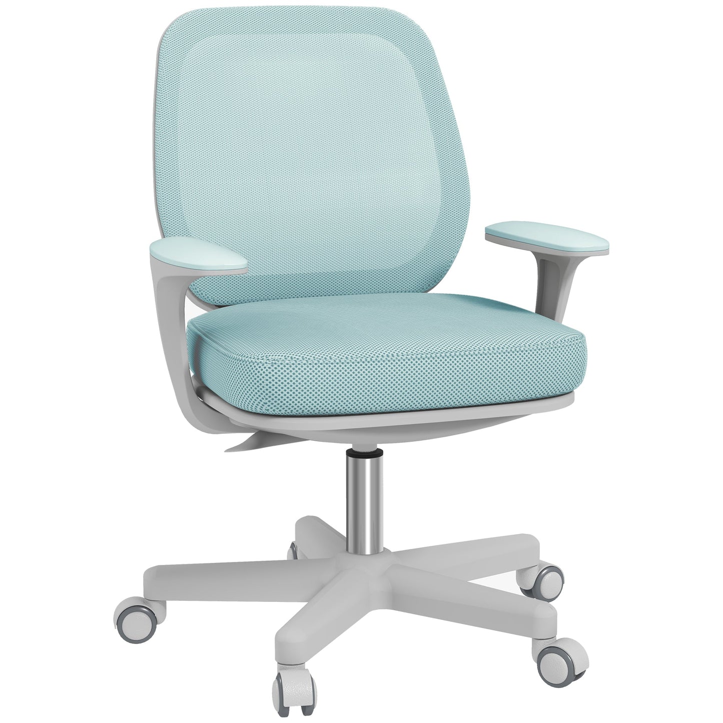 Office Chair, Breathable Mesh Swivel Desk Chair with Adjustable Height for Home Office, Study, Light Green
