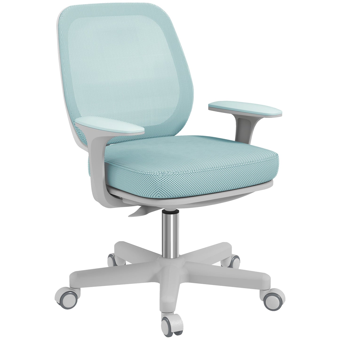 Office Chair, Breathable Mesh Swivel Desk Chair with Adjustable Height for Home Office, Study, Light Green