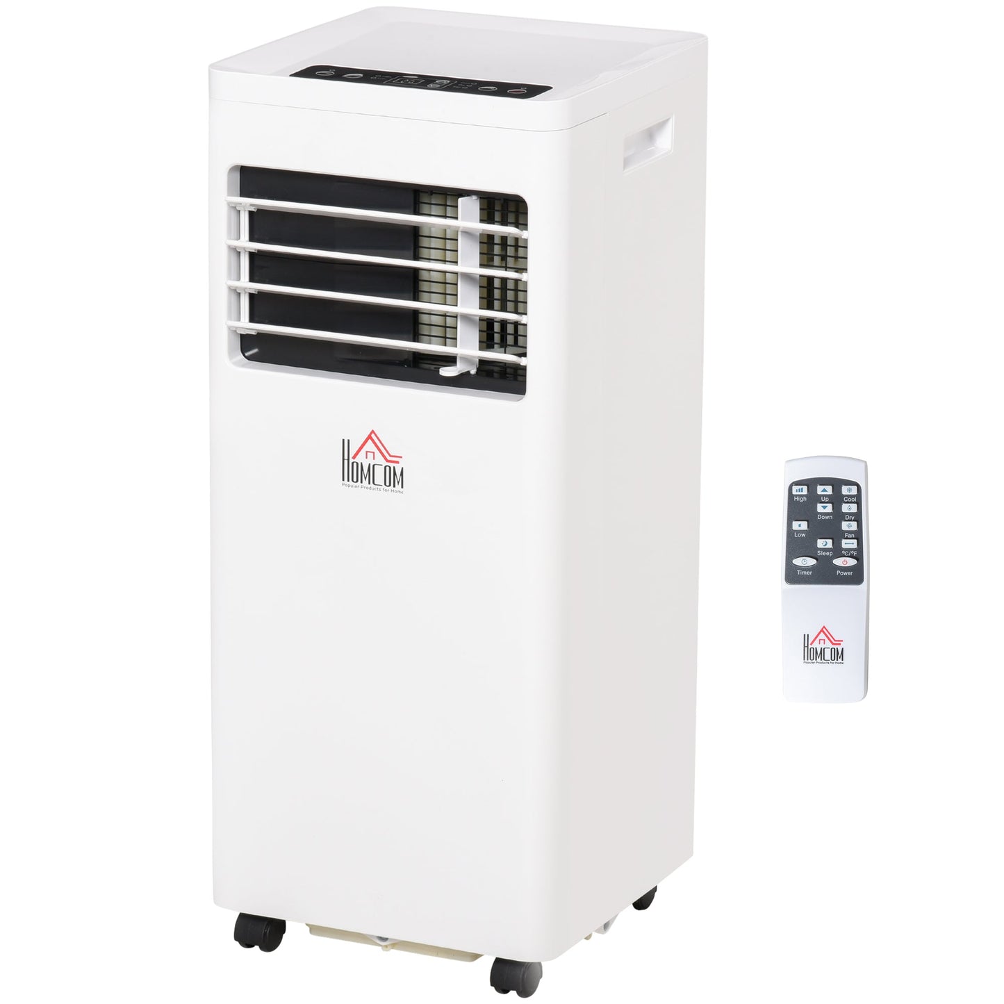 Portable Air Conditioner 9000 BTU, 4-in-1 Cooling, Dehumidifier, Fan, Sleep Mode, Air Conditioning Unit with Digital Display & Remote Control, 24H Timer, Window Venting Kit, for Room up to 28㎡
