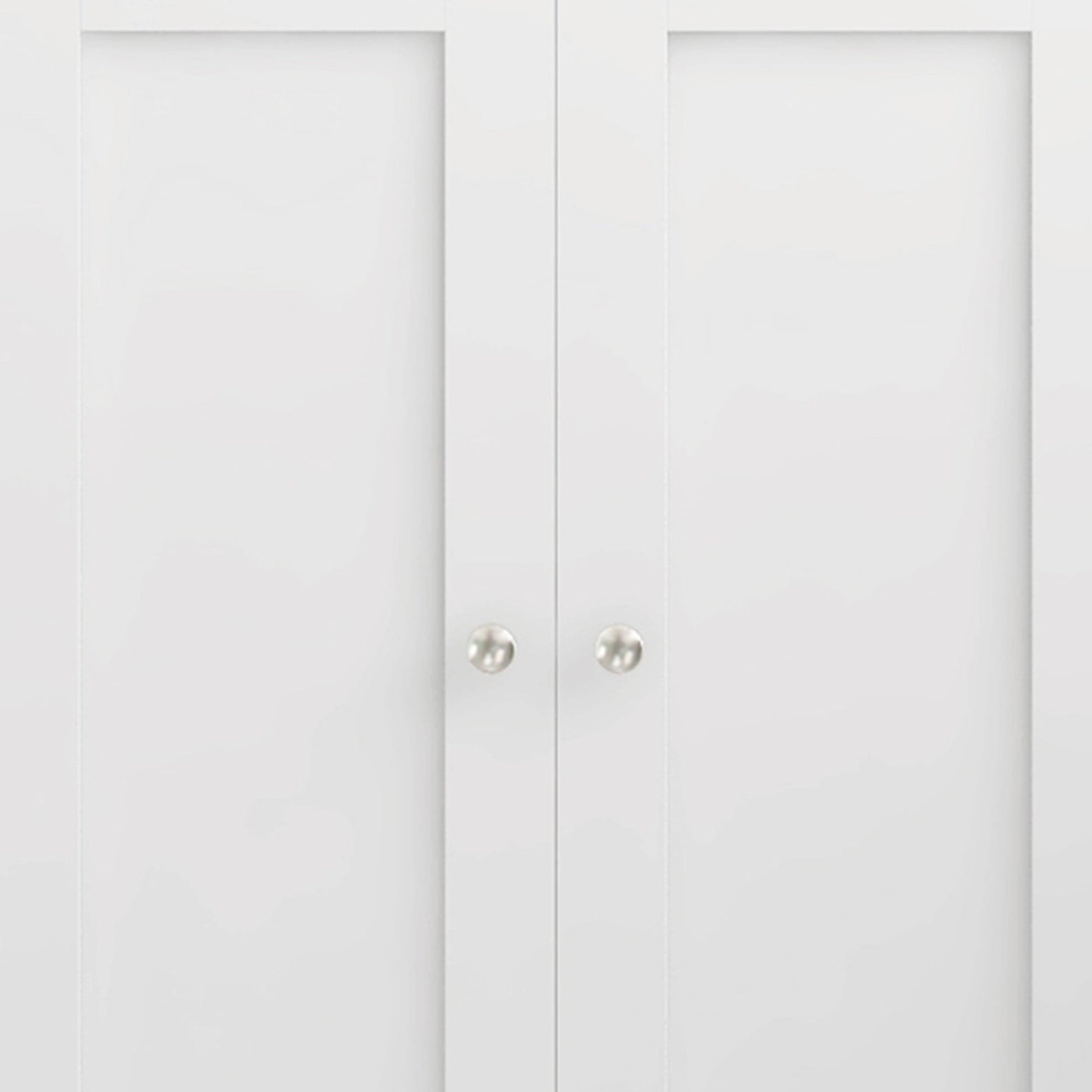 HOMCOM Kitchen Cupboard, Modern Freestanding Kitchen Storage Cabinet with Doors and Shelves, Kitchen Cabinet with Drawer and Adjustable Shelf, White